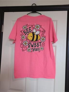Large NWT southern y'all cotton blend bee sweet tshirt
